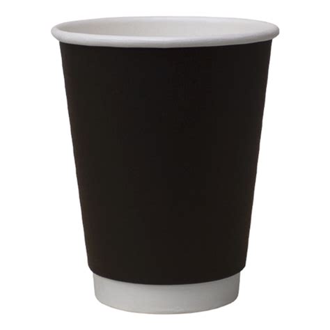 Recyclable Double Wall Takeaway Cups and Lids (500)